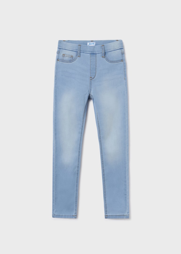 Jegging de mezclilla super skinny para chica MAYORAL Ref. 554/67 Claro
