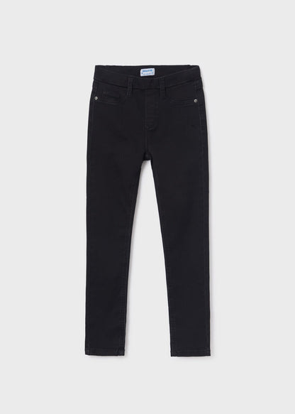 Jegging de mezclilla super skinny para chica MAYORAL Ref. 554/68 Negro