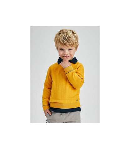 Jersey Algodón Básico Cuello Redondo Sku 323 Color 23 Miel Vig
