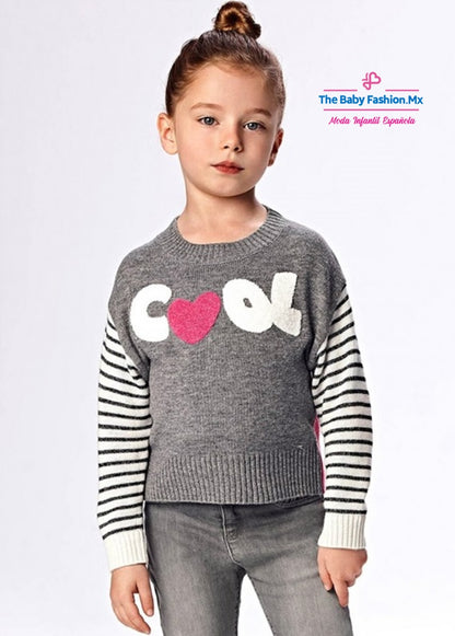 Jersey para niña MAYORAL Ref. 11/4375/73 Acero Vig