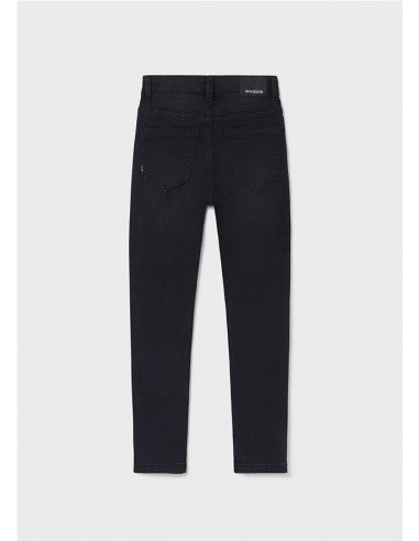 Pantalon Tejano Slim Fit Basico SKU 516 Color 53 Negro