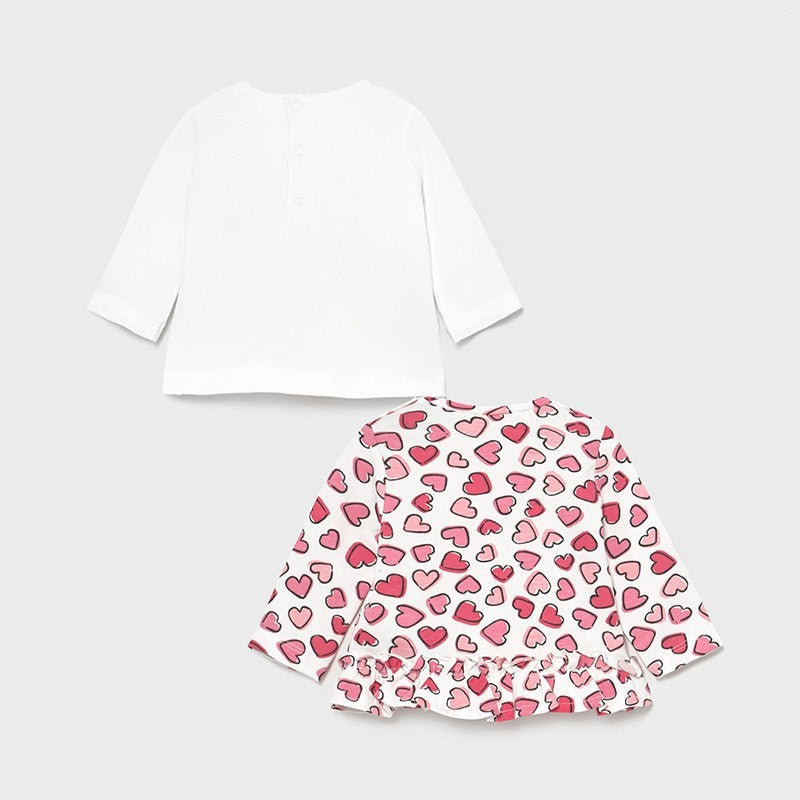 Set de Blusas para niña Conjunto 2 Pz MAYORAL Ref. 1073/55 Mermelada