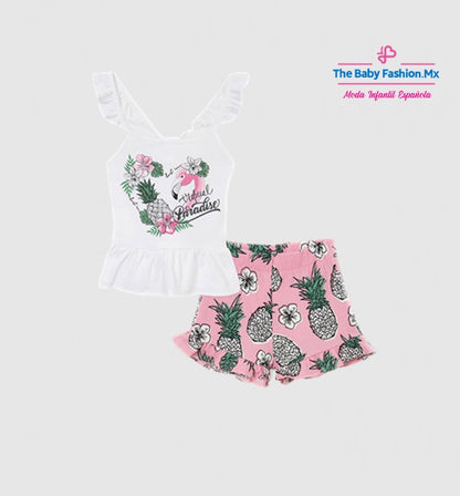 Conjunto 2 pz Falda Y Blusa para chica MAYORAL Ref. 6279/31 Camelia