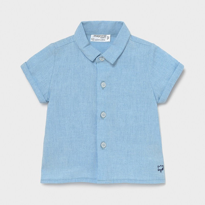 Camisa para bebe MAYORAL Ref  1173 /35 Aqua