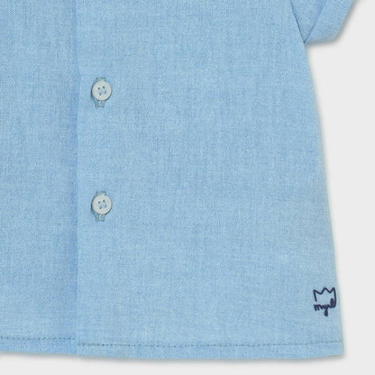 Camisa para bebe MAYORAL Ref  1173 /35 Aqua