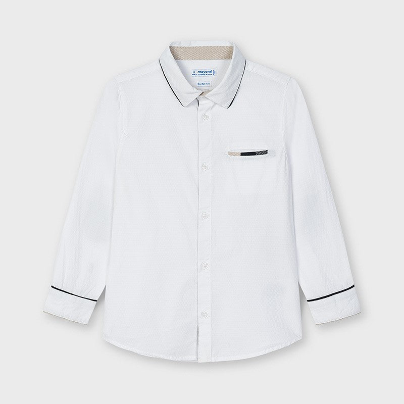 Camisa para niño MAYORAL Ref 3128 Color Blanco