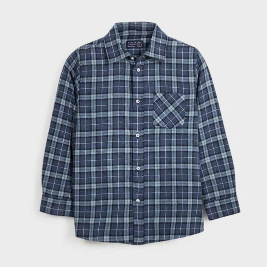 Sobrecamisa Cuadros Sku 7128 Color Glaciar