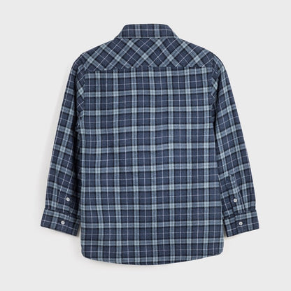 Sobrecamisa Cuadros Sku 7128 Color Glaciar