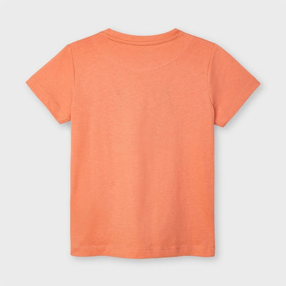 Camisa M/C para niño MAYORAL Ref 170 Color 10 Apricot