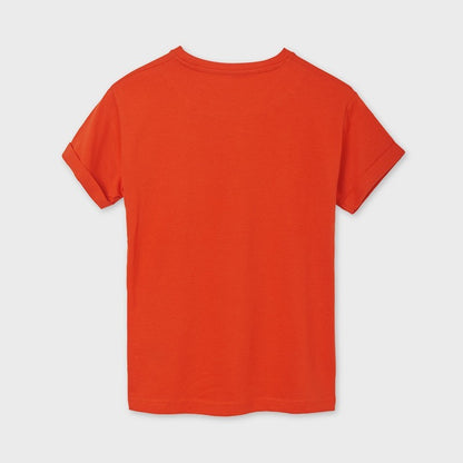 Camiseta para chico de algodón orgánico NUKUTAVAKE Ref. 6090/78 Hibisco