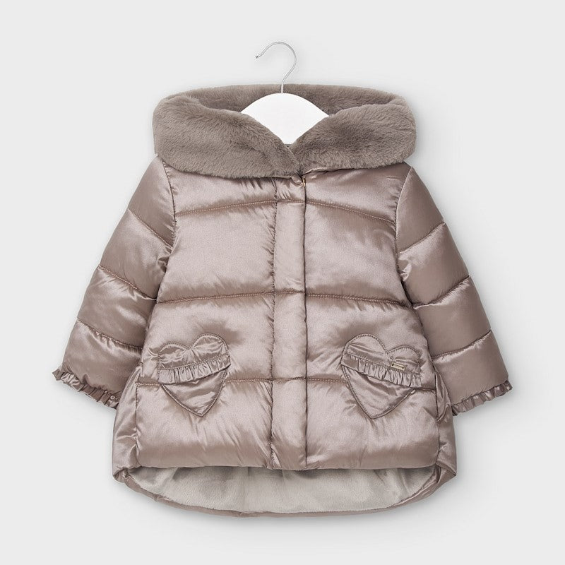 Chaqueton para niña MAYORAL Ref 2414/59 Platino