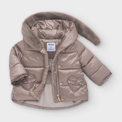Chaqueton para niña MAYORAL Ref 2414/59 Platino