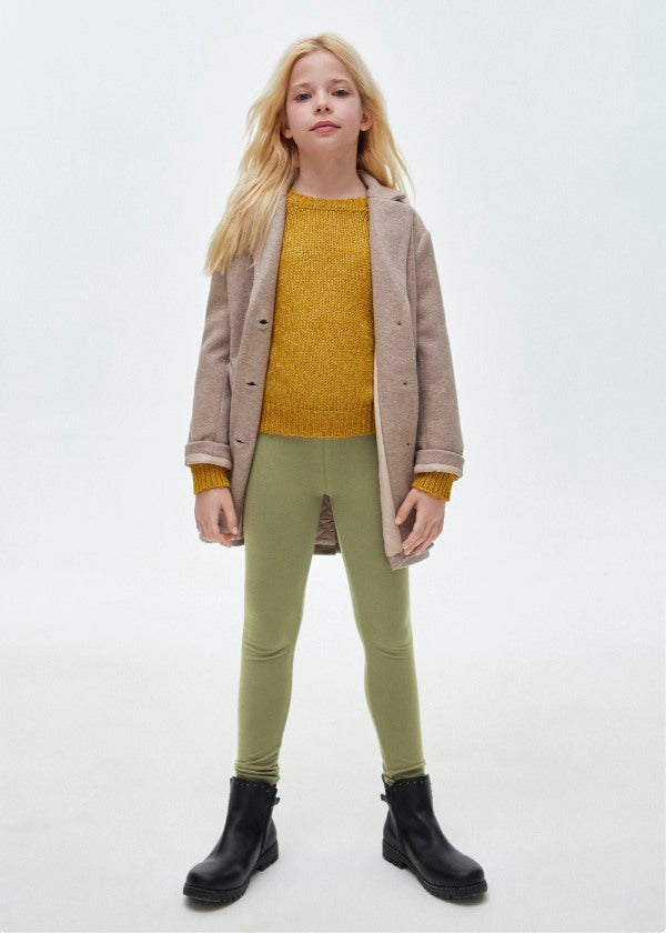 Legging Better Cotton chica  Ref. 13-00722-044 Musgo