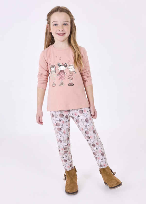 Legging estampado Better Cotton niña MAYORAL  Ref. 13-04784-034 NIñas