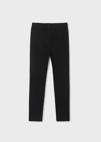 Legging largo de algodón sostenible para chica SKU 752 Color 70 Negro