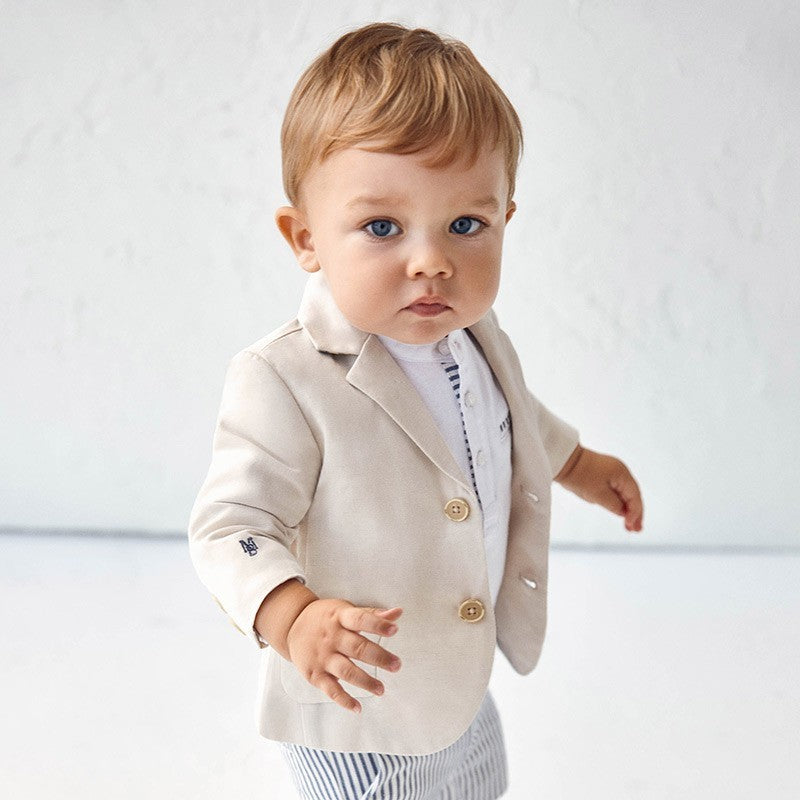 Blazer con algodón para recién nacido Art. 23-01402 34 -Lienzo