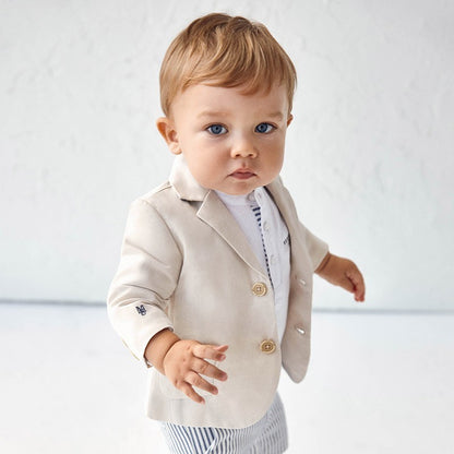 Blazer con algodón para recién nacido Art. 23-01402 34 -Lienzo