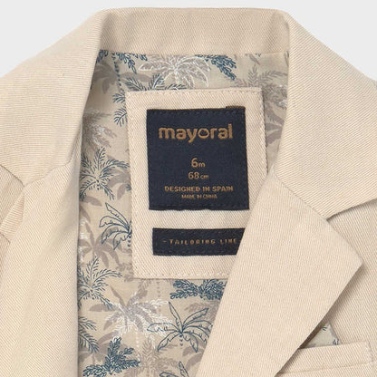 Blazer con algodón para recién nacido Art. 23-01402 34 -Lienzo