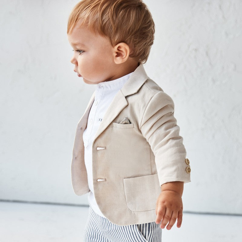 Blazer con algodón para recién nacido Art. 23-01402 34 -Lienzo