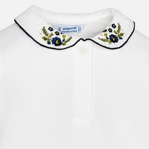 Blusa manga larga y Short para niña Conjunto 2 pz MAYORAL Ref. 3211/65/4118/25 Marino