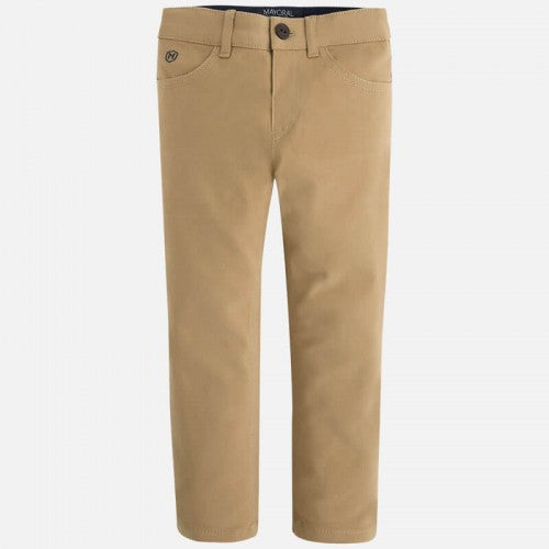 Pantalón de terciopelo elástico Sku 4502 Color 11 Beige