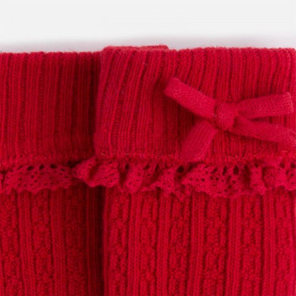 Calcetas Caladas MAYORAL SKU 102800 Color 26 Rojo
