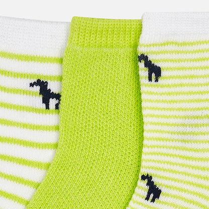 Set 3 Calcetines MAYORAL SKU 10329 Color 79 Brocoli