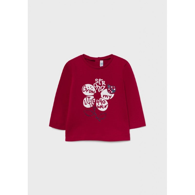 Camiseta Bebé Niña Sku 2085 Color 2085 Frambuesa
