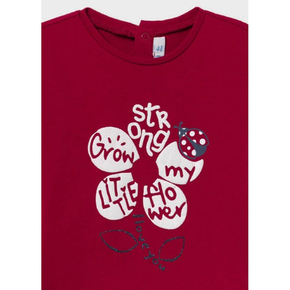 Camiseta Bebé Niña Sku 2085 Color 2085 Frambuesa