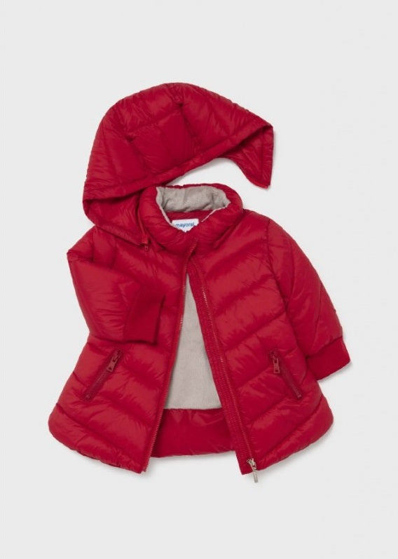 Chamarra para bebé niña SKU 2442 Color Rojo