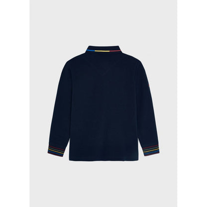 Camisa Polo M/L  para niño MAYORAL Ref 4157/91 Blue Black