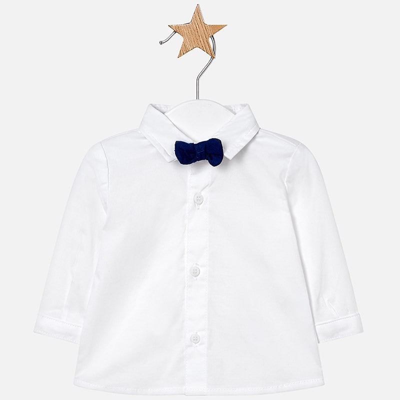 Camisa y Moño para bebé niño Conjunto 2 Pz MAYORAL Ref. 1106/59 Navy