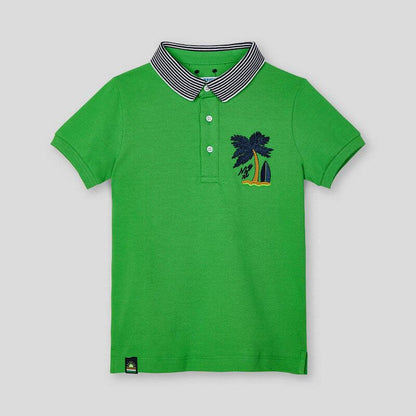 Camisa Polo M/C para niño MAYORAL Ref 3102 Color 82 Matcha