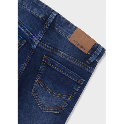 Pantalón Tejano Sku 538 Color Oscuro