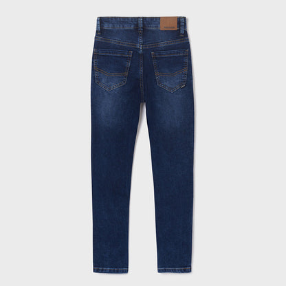 Pantalón Tejano Sku 538 Color Oscuro