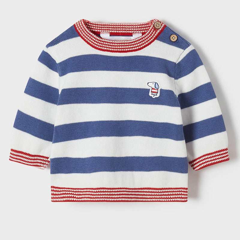 Jersey Rayas Niño Mayoral Ref 01348-044 Blue star
