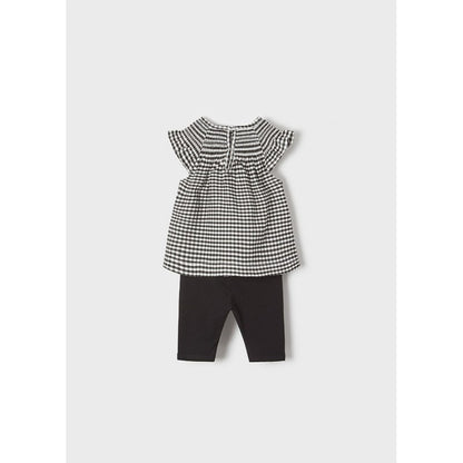 Conjunto 2 Pz Leggings Bluson Bebé Niña SKU 1720 Color Negro