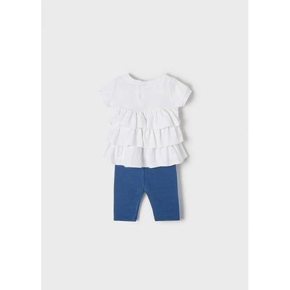 Conjunto 2 Pz Camiseta Leggings Sku 1723 Color Blanco