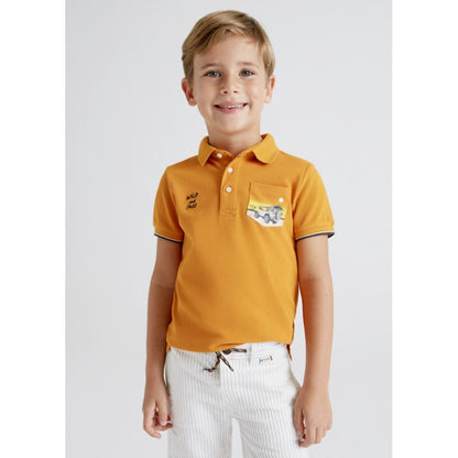 Camisa Polo M/C para niño MAYORAL Ref  3104/64 Terral