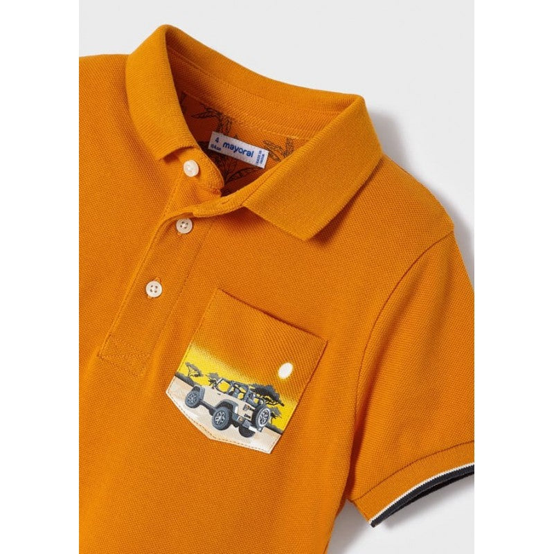 Camisa Polo M/C para niño MAYORAL Ref  3104/64 Terral