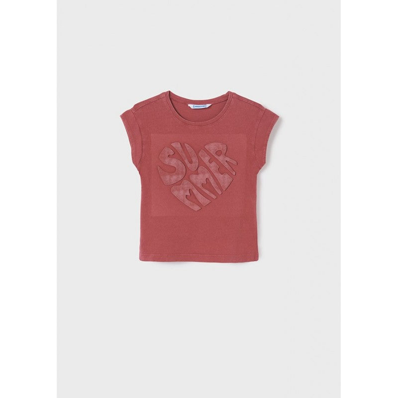Camiseta sin mangas para chica MAYORAL Ref. 22/6035/62 Petalo