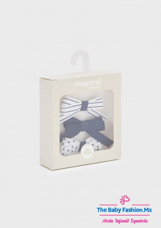 Set 3 pinzas para bebé niña MAYORAL Ref. 9496/89 Royal