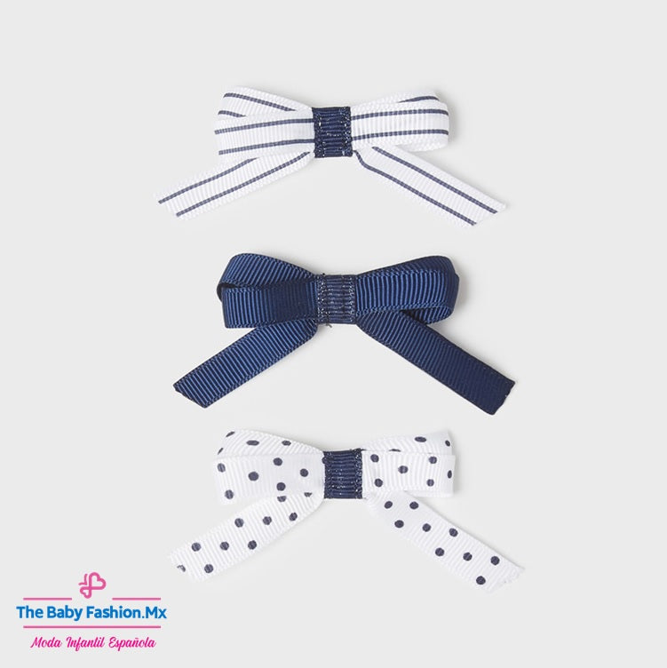 Set 3 pinzas para bebé niña MAYORAL Ref. 9496/89 Royal