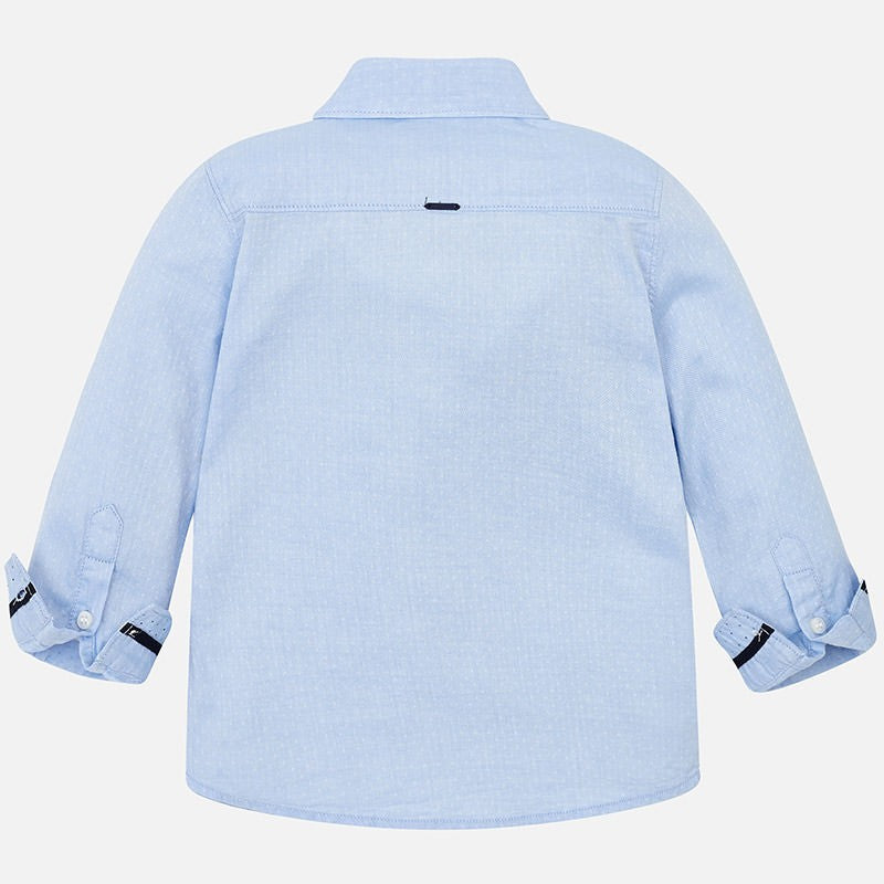 Camisa Manga Larga 3142 Color Celeste
