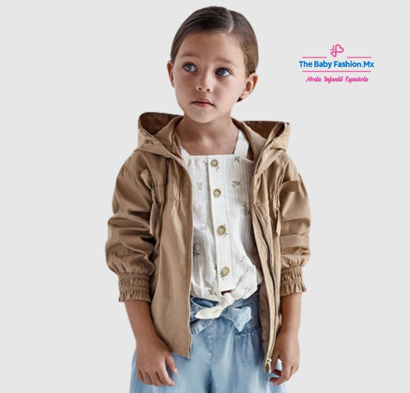 Cortavientos para niña MAYORAL Ref 21/3483/52 Caramelo