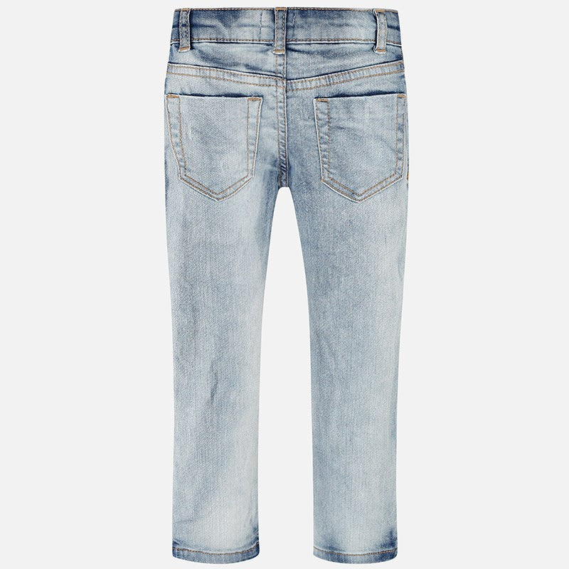 Pantalón Vaquero Niña Sku 3503 Color 45 Bleached