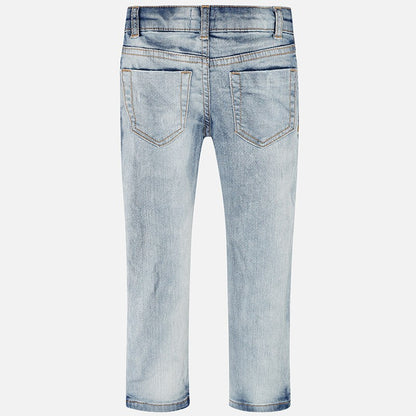Pantalón Vaquero Niña Sku 3503 Color 45 Bleached