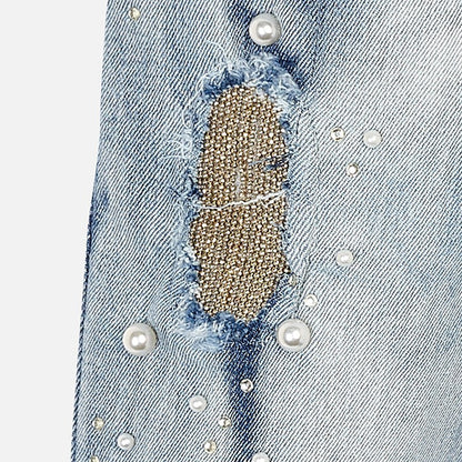 Pantalón Vaquero Niña Sku 3503 Color 45 Bleached