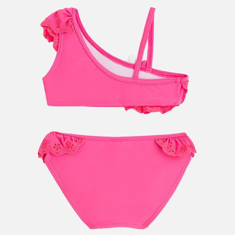 Bañador para niña Conjunto 2 pz MAYORAL Ref. 3724/57 Fucsia