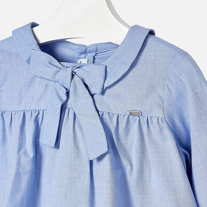 Blusa manga larga para niña MAYORAL Ref. 4132/40 Azul